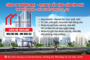 CÔNG TY TNHH THƯƠNG MẠI DỊCH VỤ BẤT ĐỘNG SẢN TÍN PHÁT CÔNG TY TNHH THƯƠNG MẠI DỊCH VỤ BẤT ĐỘNG SẢN TÍN PHÁT