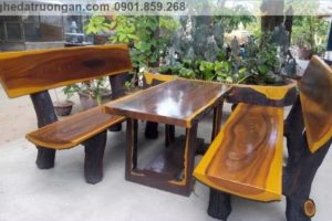 Bàn ghế đá giả gỗ sân vườn đẹp giá rẻ Tp.HCM Bàn ghế đá giả gỗ sân vườn đẹp giá rẻ Tp.HCM
